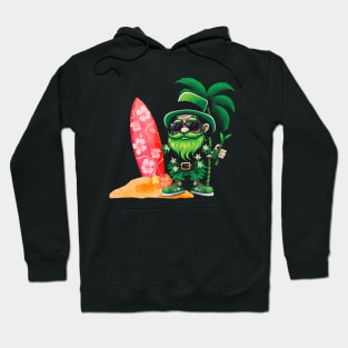 Leprechaun St Patricks Day Hawaiian Hoodie